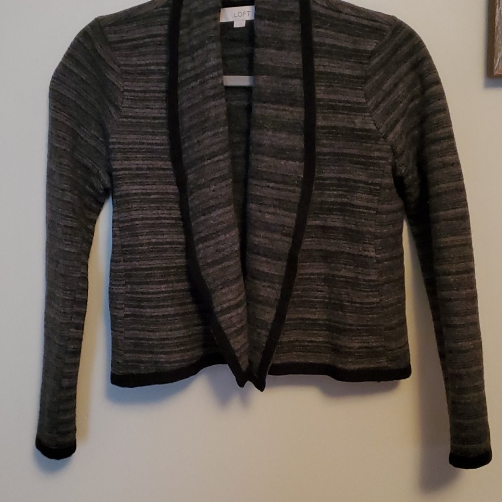 Open Shawl collar cardigan short blazer